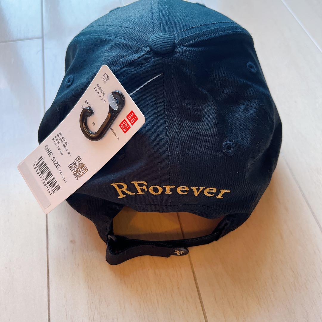 新品未使用　ユニクロ　ロジャーフェデラー　引退記念　キャップ