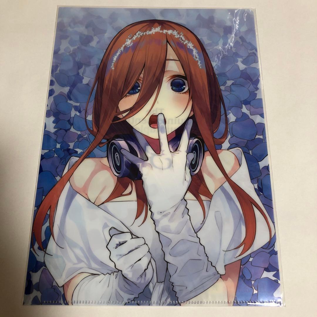 1 / 6 五等分の花嫁　花嫁展　クリアファイル　表紙