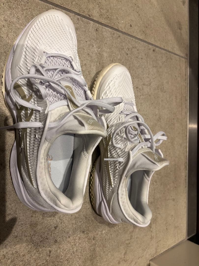 asics COURT FF3 OC 新製品 WHITE-PUTTY 26.5