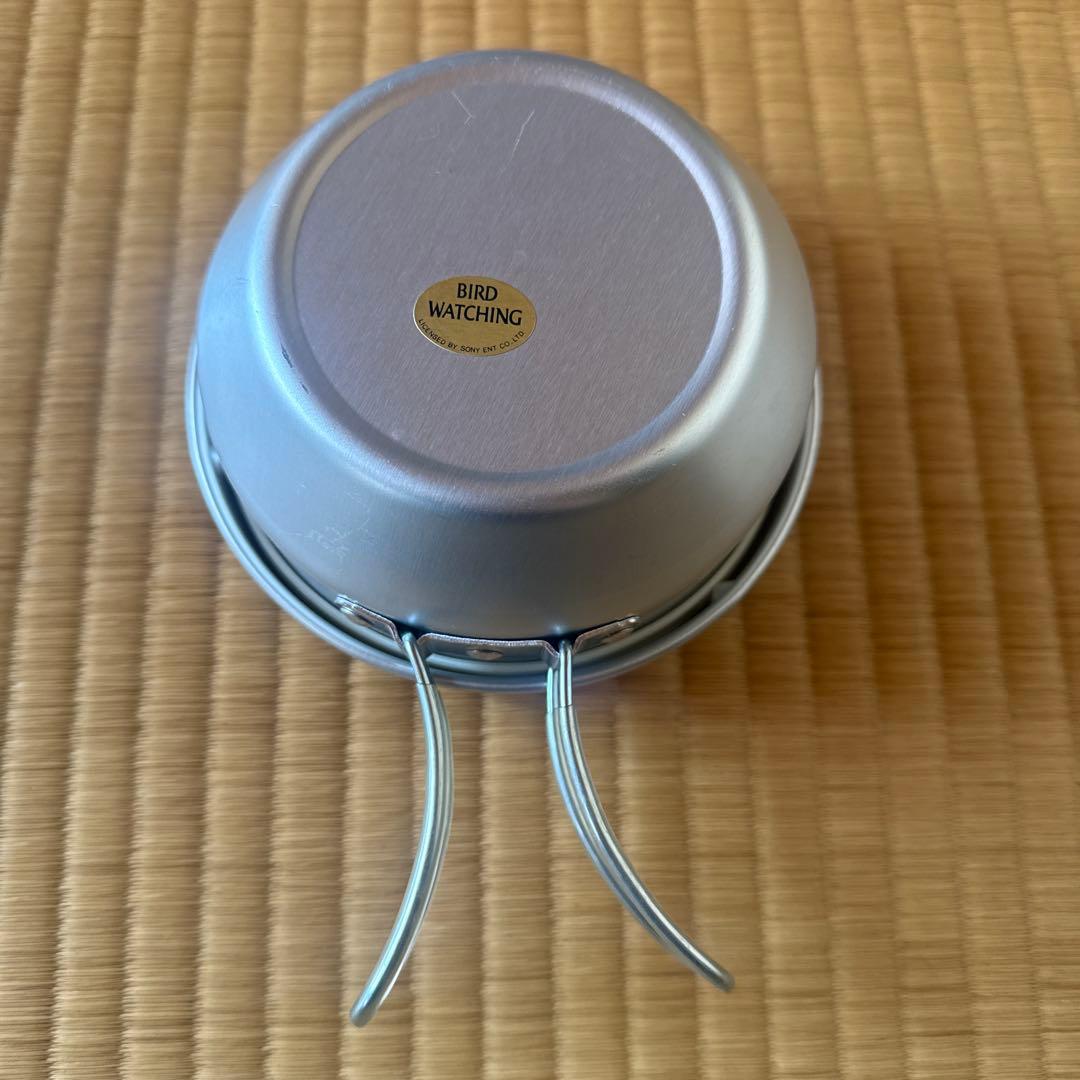 キャンプ メスティン アルミクッカー SONY 鳥ロゴ　バードウォッチング