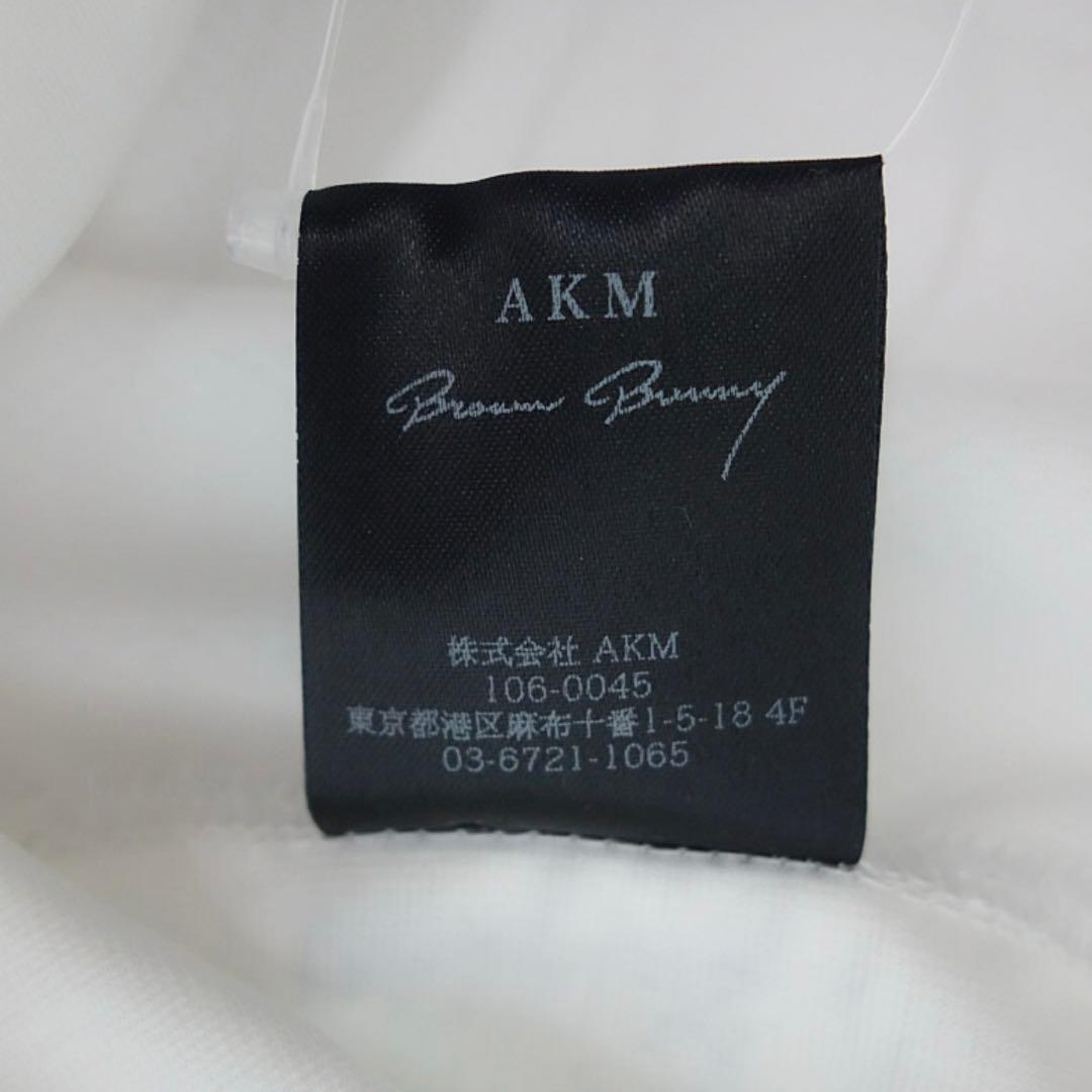 AKM LUXE163 ホワイト ゴルフシャツ　黒もございます
