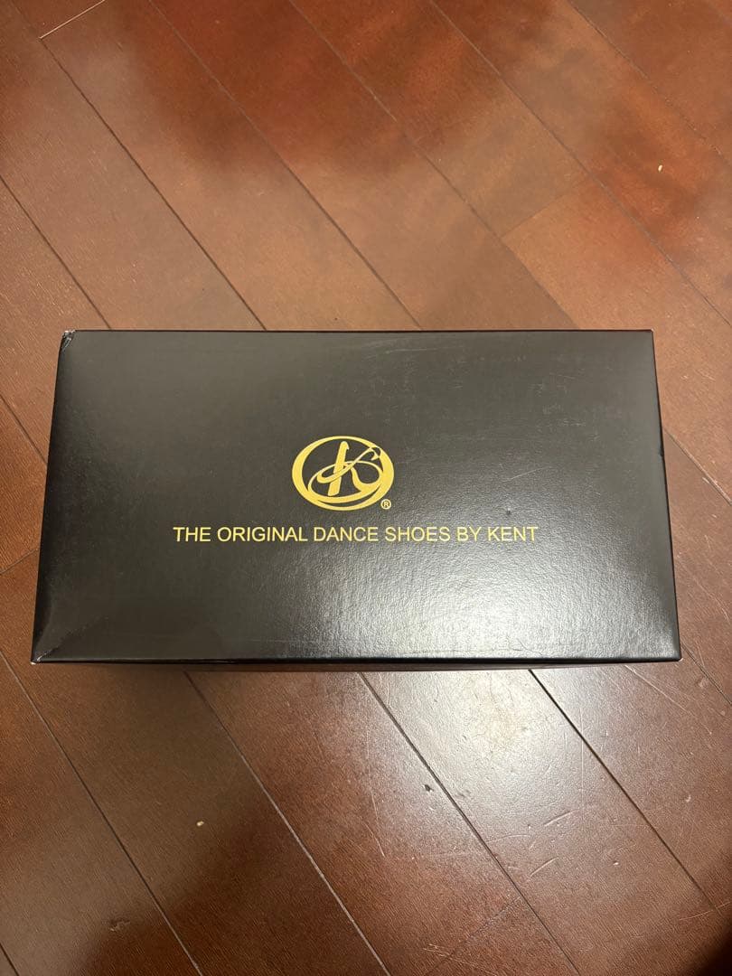 KENT 22.5 社交ダンスシューズ ブラウン 箱付き