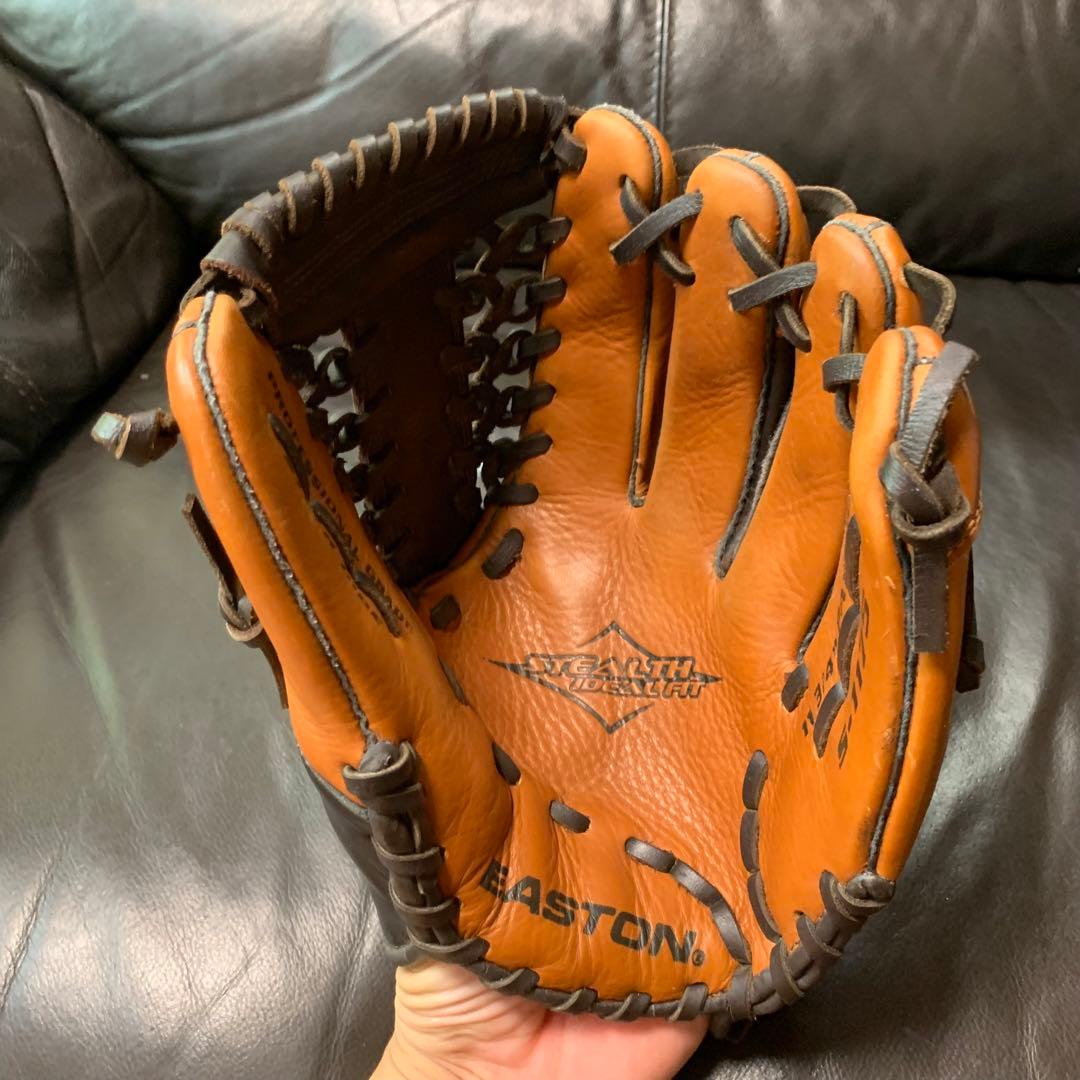 Easton Stealth 軟式グローブ ブラウン
