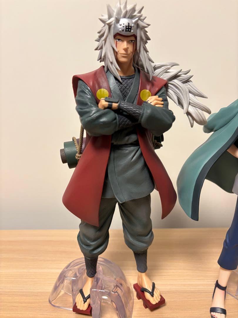 A賞 自来也 MASTERLISE・C賞 綱手MASTERLISE 2体セット