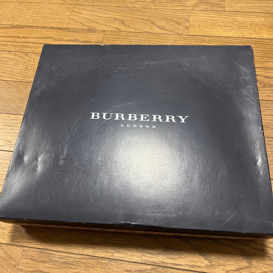 BURBERRY シングルフラットシーツ チェック柄