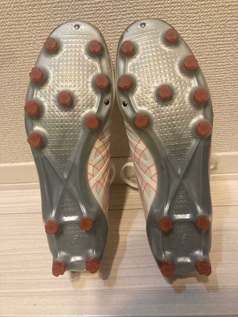 ASICS DS LIGHT サッカースパイク ホワイト/ピンク