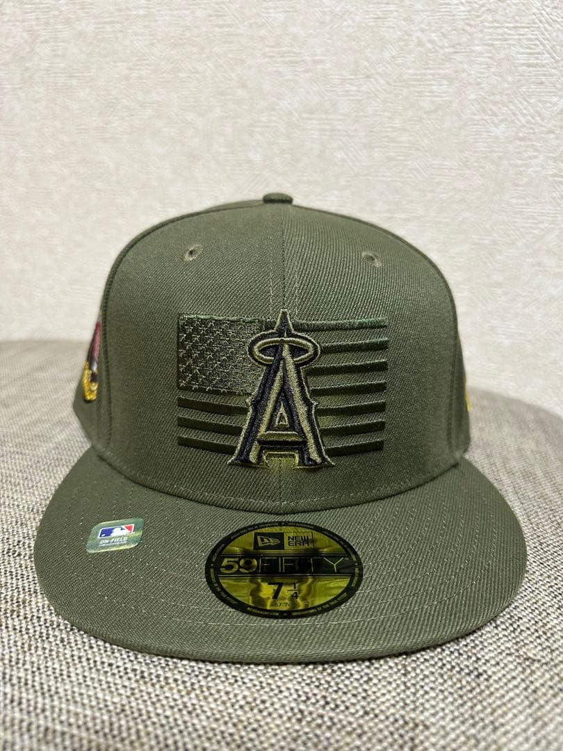 【完売品】2023エンゼルス　軍隊記念日　NEWERA 7 1/4 大谷翔平