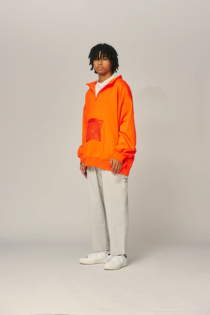 メンズウェア Local GOLF OG Logo Mesh Pocket ZIP SWEAT