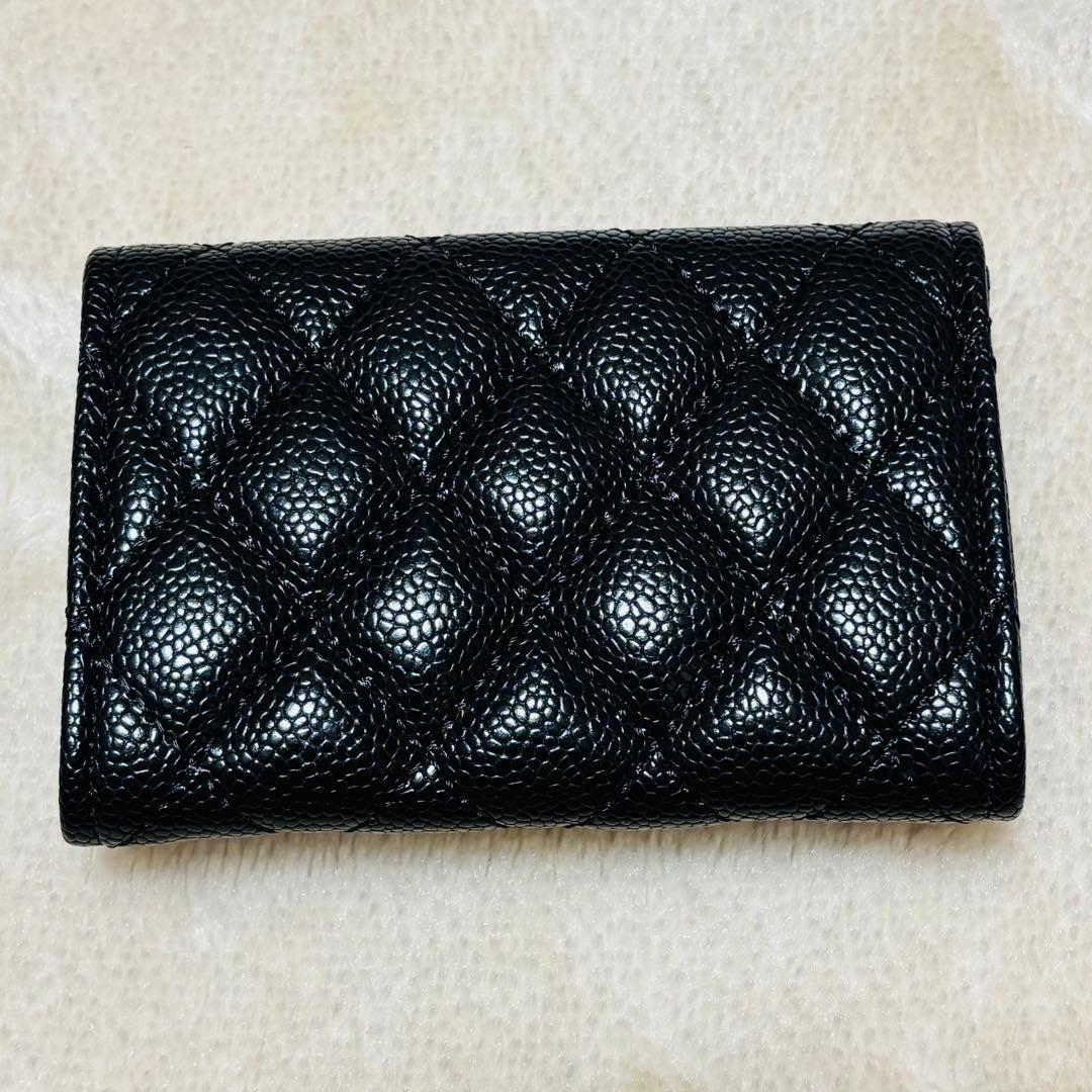 CHANEL♡ノベルティーブラック レザー カードケース