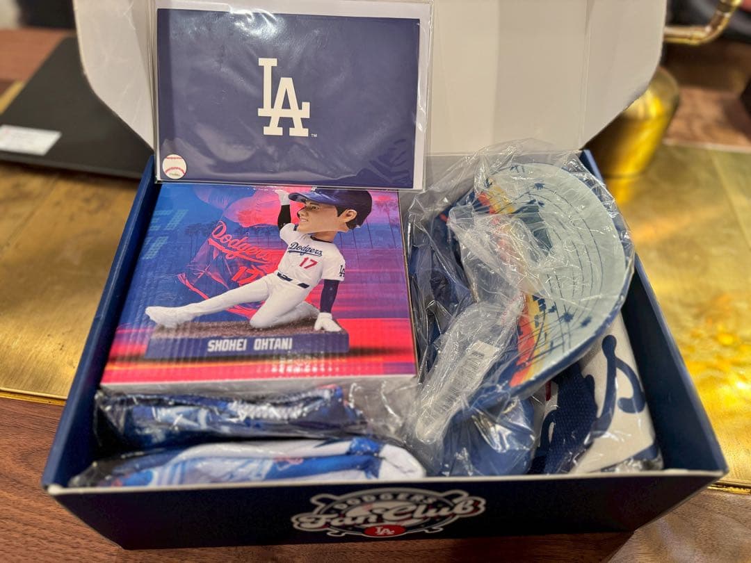 ドジャース　ファンクラブ限定グッズ