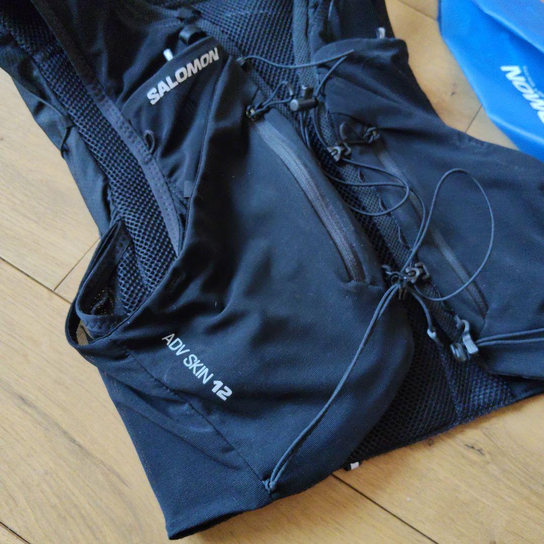 SALOMON サロモン ADV SKIN 12 BLACK Sサイズ