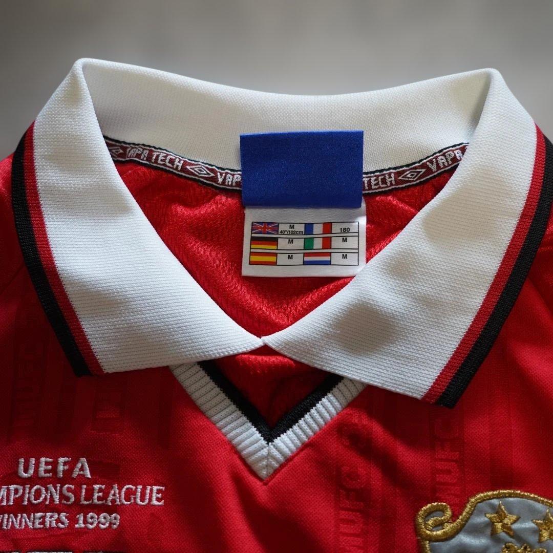 99/00 manchester united ユニフォーム　Mサイズ