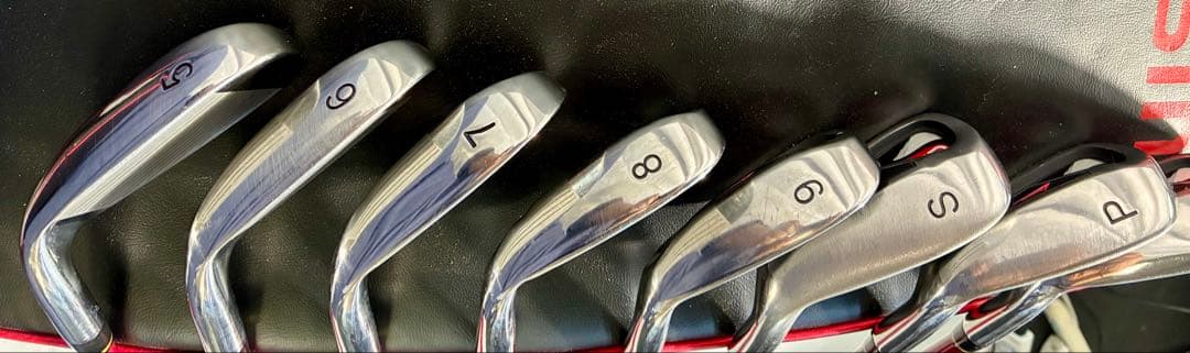 ①M1【美品】ワールドイーグルゴルフクラブ14本セット　キャディーバック付