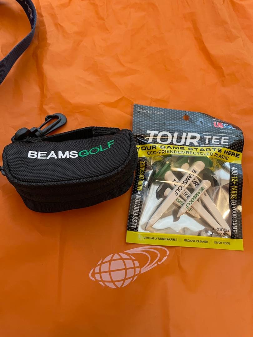 最終SALE【新品未使用/廃盤品】BEAMSGOLFトートバッグ保冷ポーチ付3点