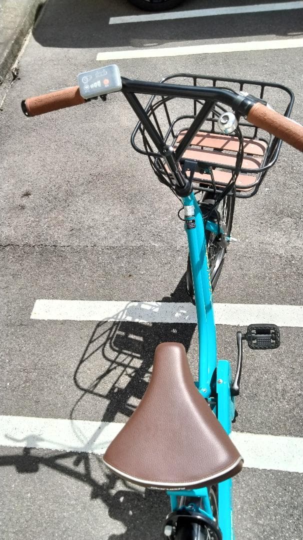 (No 0901-3) 電動自転車 丸石 ビューピッコリーノ 20インチ ブルー