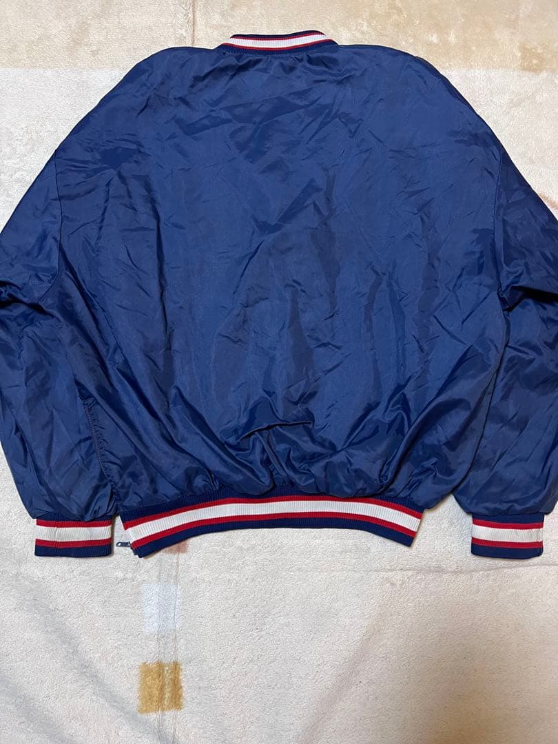 新品同様！90s MLB クリープランド・インディアンス ナイロンジャケット