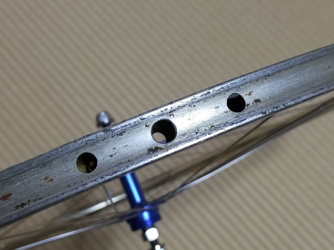 ピスト トラック用 チューブラー 青ハブ120mm