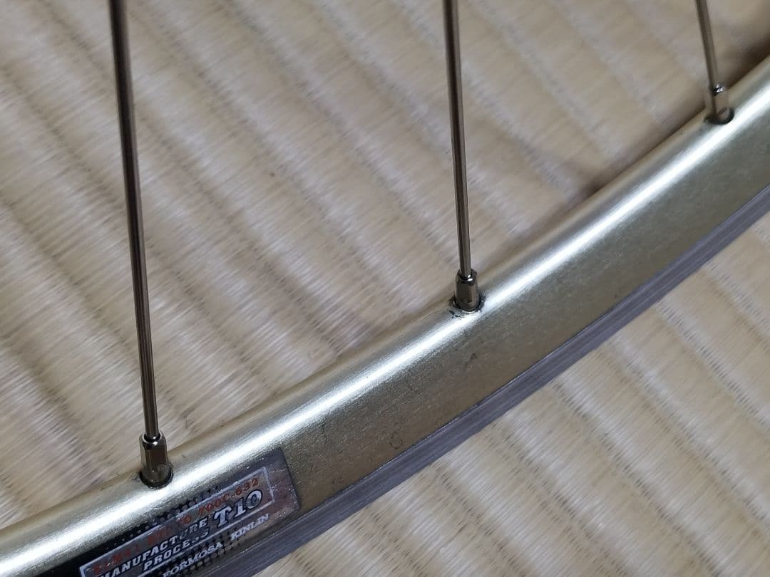 ピスト トラック用 チューブラー 青ハブ120mm
