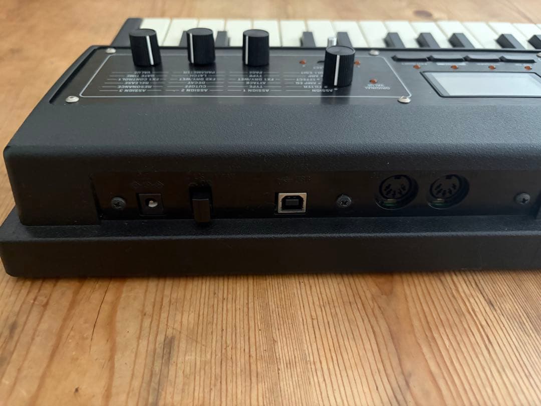 microKORG XL+ KORG コルグ 社外ケース付 マイク欠品