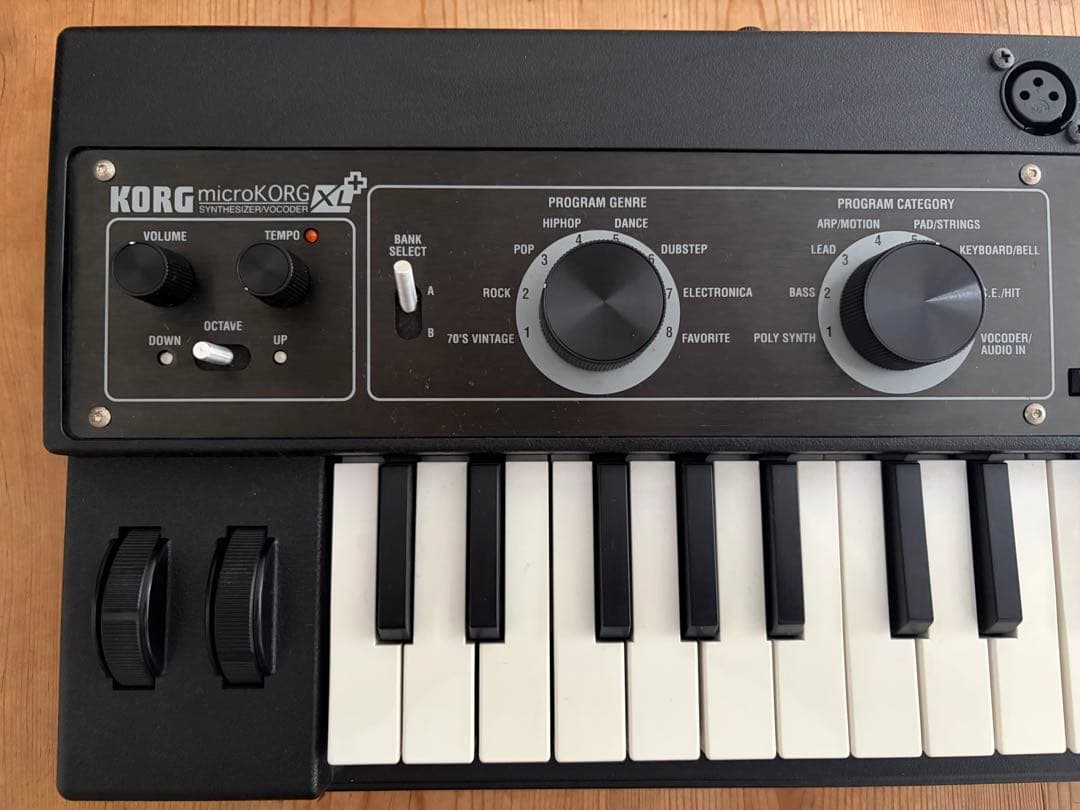 microKORG XL+ KORG コルグ 社外ケース付 マイク欠品