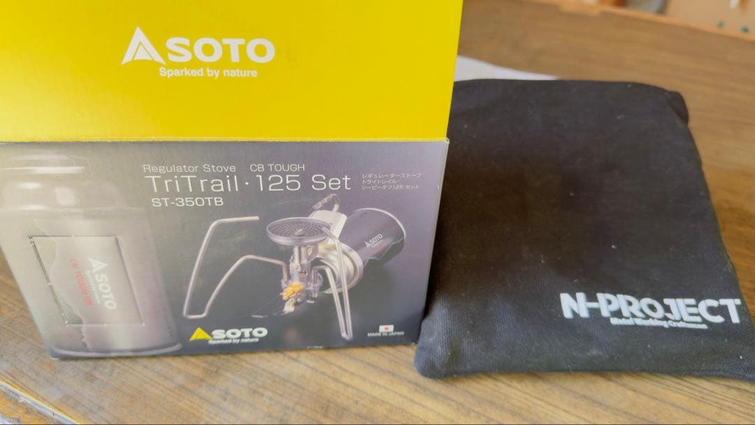 SOTO TrTiTrail 125 Set ST-350　ゴトク　テーブル