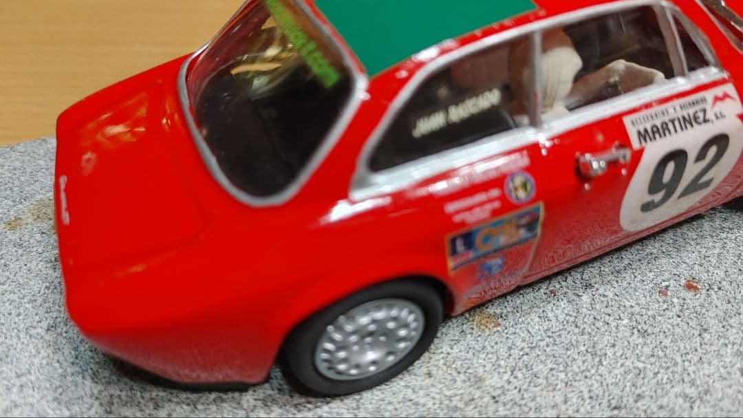 Alfa Romeoスロットカー