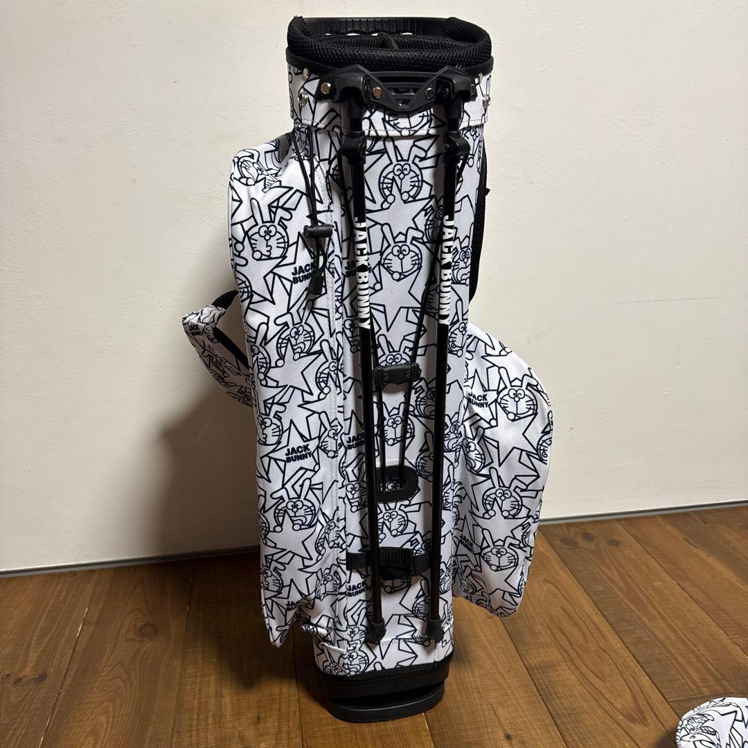 ジャックバニー　スタンド式　キャディバッグ　ドラえもん
