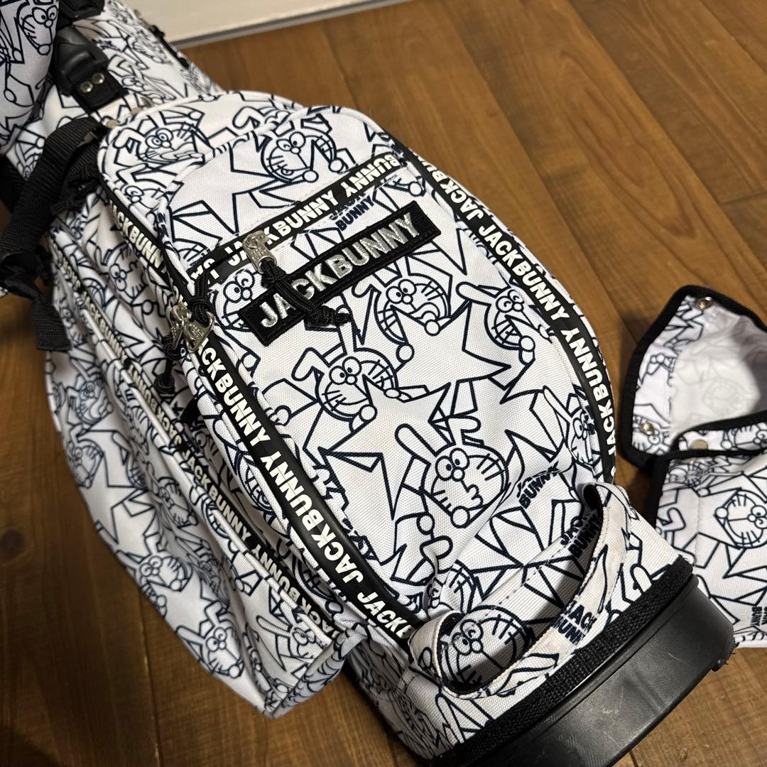 ジャックバニー　スタンド式　キャディバッグ　ドラえもん