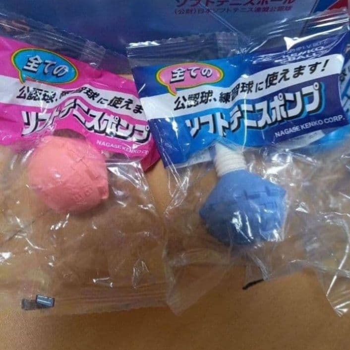新品　アカエム　ケンコー　ソフトテニスボール　48球　グリップテープ　空気入