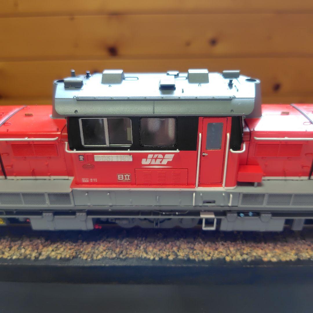 アオシマ　DD51 1147　貨物更新色【完成品】