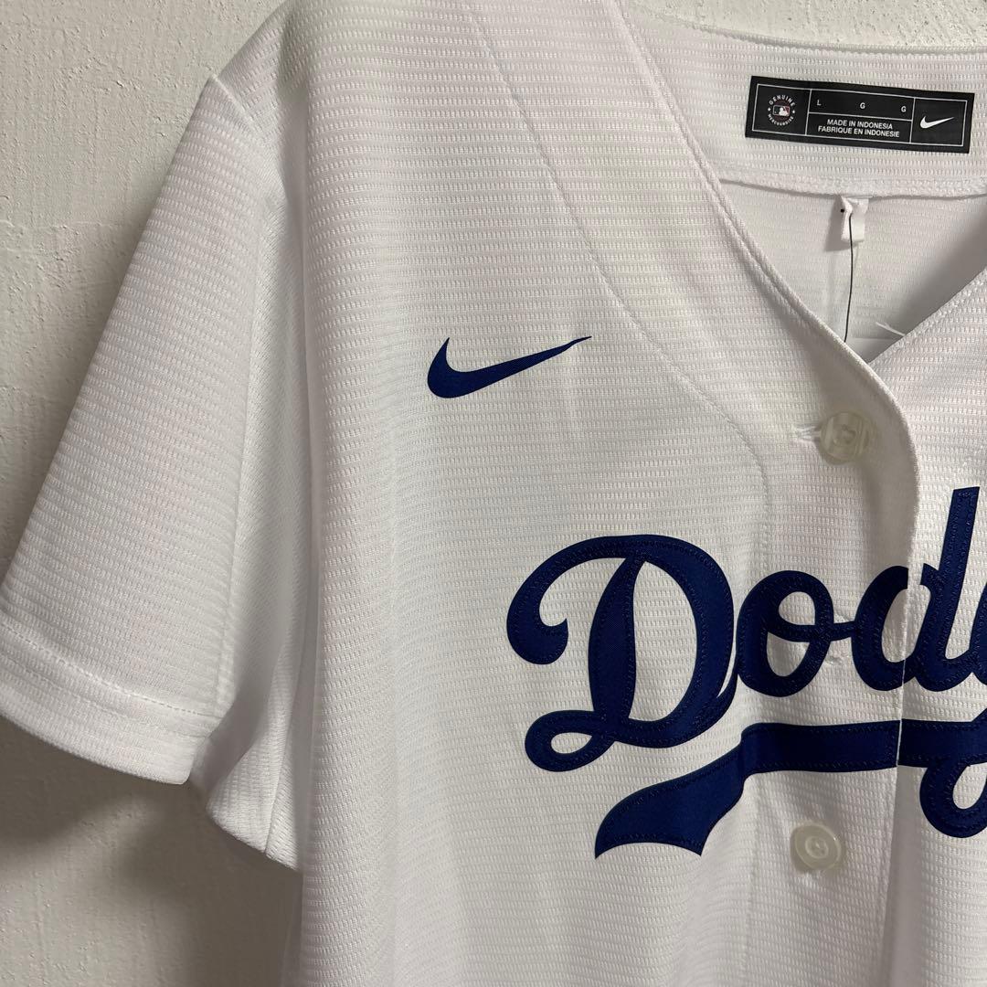 Nike Dodgers ユニフォーム Lサイズ ホワイト、レディース大谷