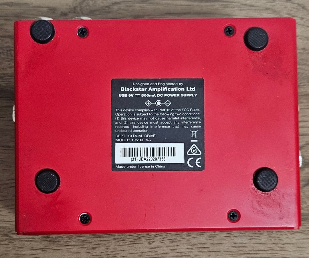 Blackstar dept.10 DUAL DRIVE ギターエフェクター