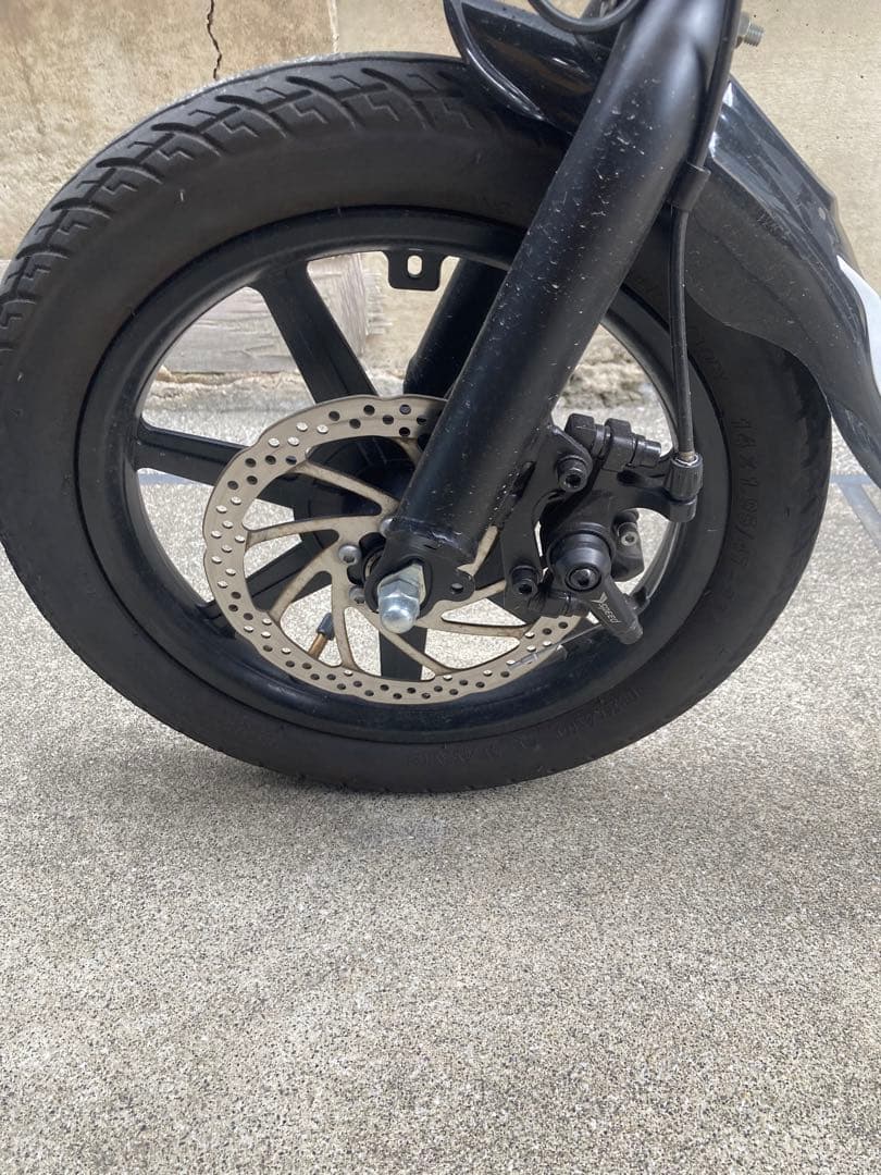 ジャンク品 折り畳み 電動アシスト自転車 モペット SMLRO ブラック