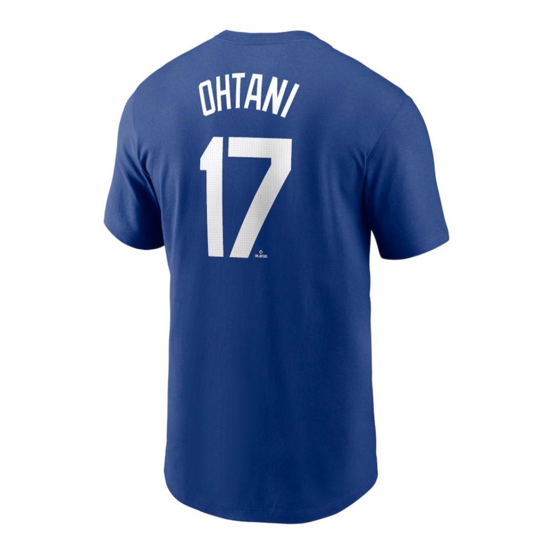 【L】東京シリーズ限定 袖パッチ付 ナイキ 大谷翔平 ナンバーTシャツ MLB