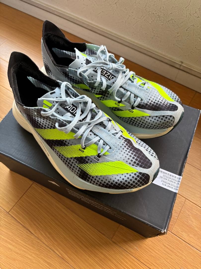 adidas ADIZERO アディオスプロ3M 25.5センチ走行約15㌔
