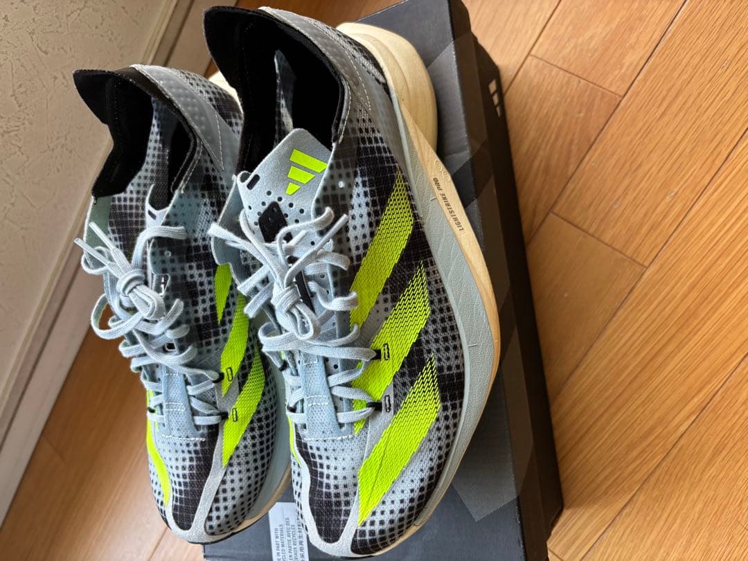 adidas ADIZERO アディオスプロ3M 25.5センチ走行約15㌔