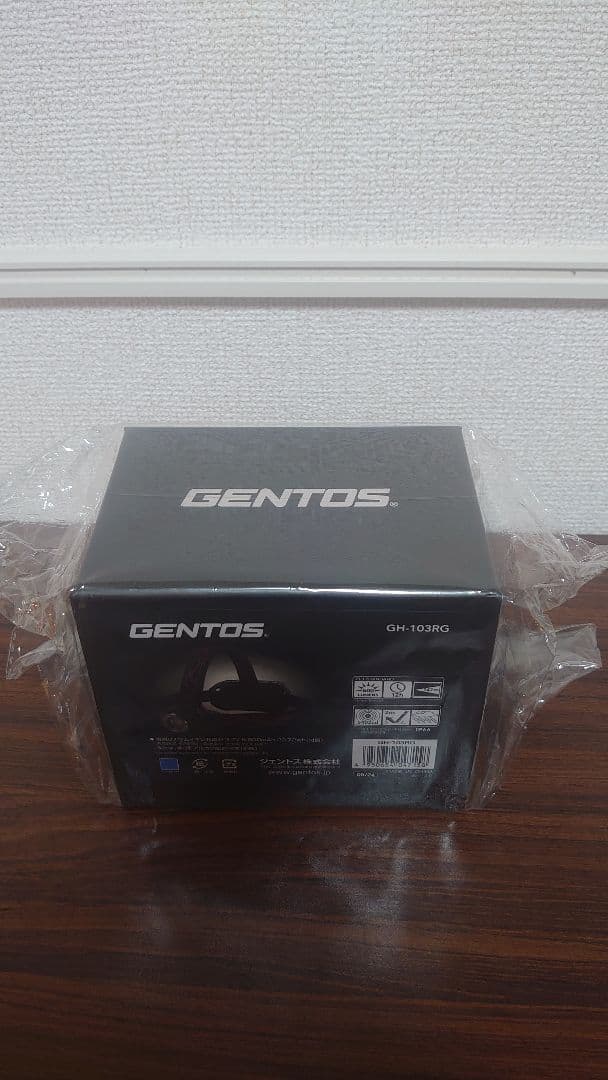 GENTOS GH-103RG ＬＥＤヘッドライトハイブリッド式【新品 未使用】