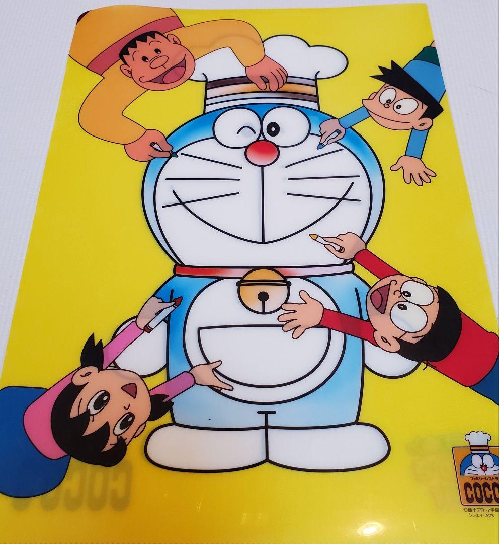 【ドラえもんドラ缶】【ドラえもんCOCO'Sコラボクリアファイル】【下敷き】