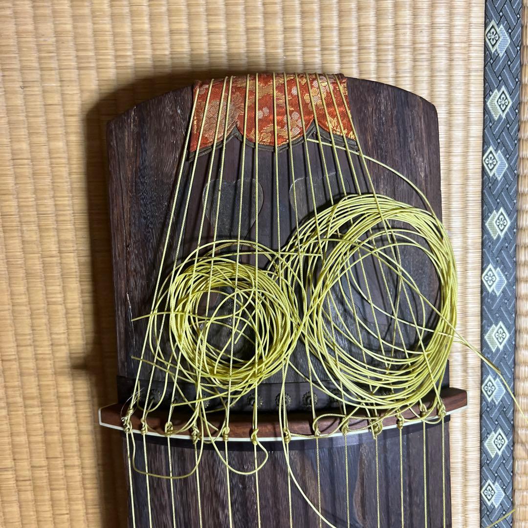 琴　13弦　並甲　和琴