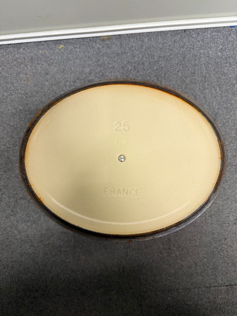 Le Creuset 両手鍋 オレンジ 25サイズ　おまけ付き