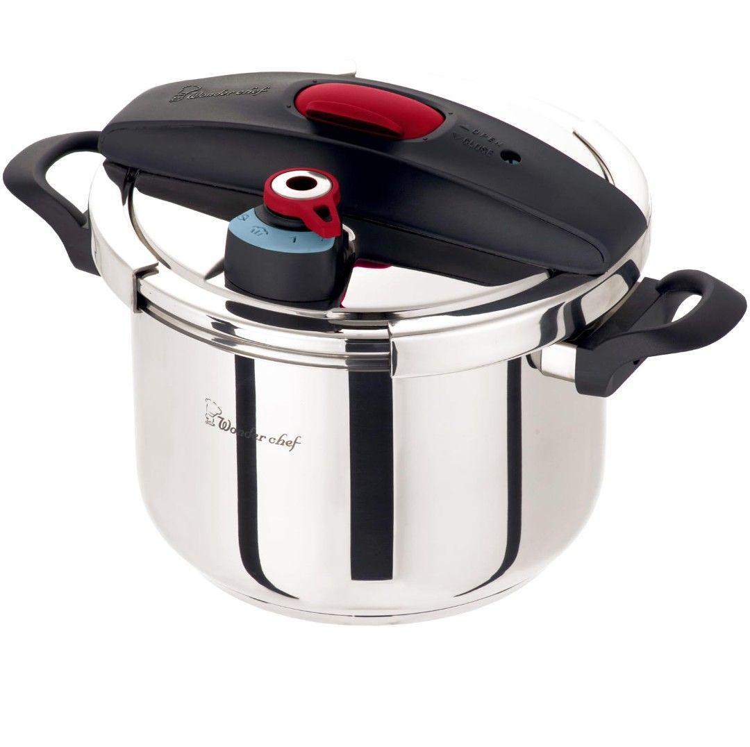 (新品)Wonder Chef ワンダーシェフ エリユム 両手圧力鍋 5.5 L