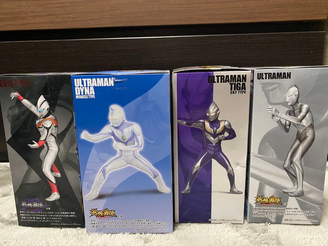 ウルトラマンシリーズ 英雄勇像　未開封　4体セット