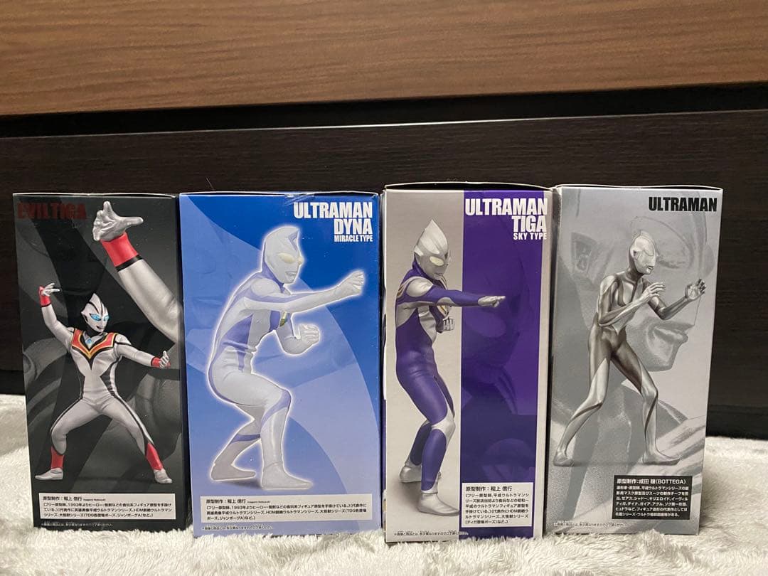 ウルトラマンシリーズ 英雄勇像　未開封　4体セット