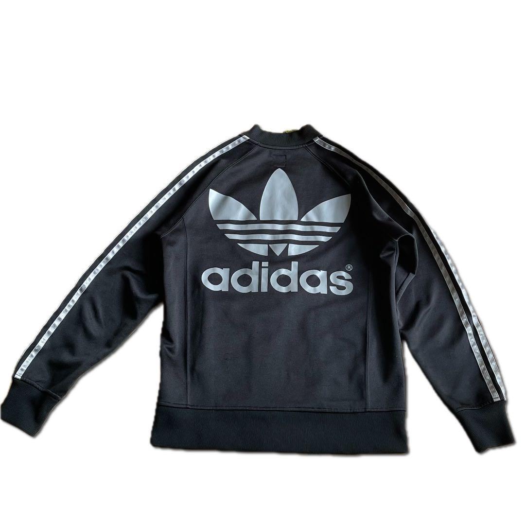 adidas Vespaロゴジャケット X3 黒　メンズサイズXS