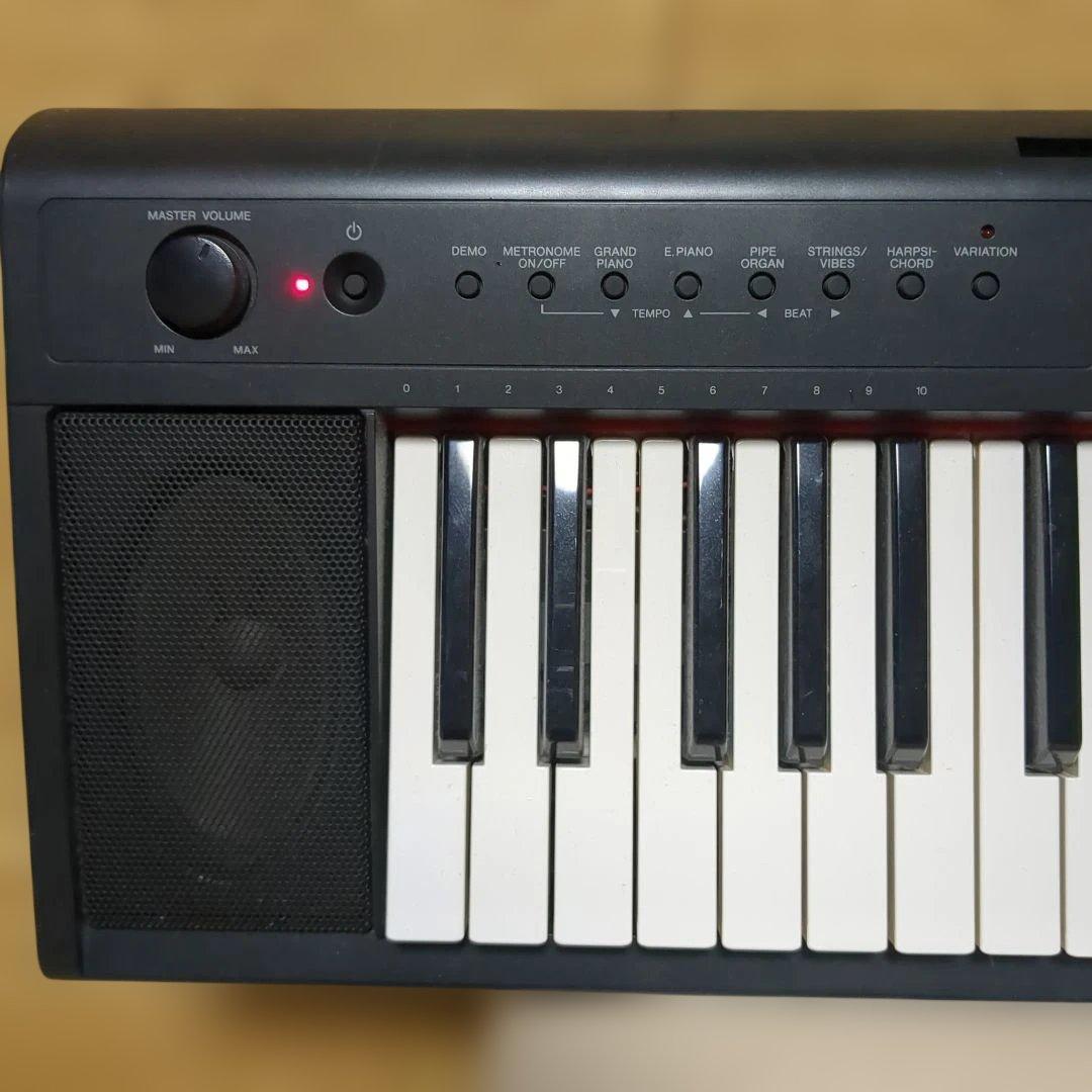 YAMAHA piaggero NP-11 電子キーボード ペダル付動作確認OK