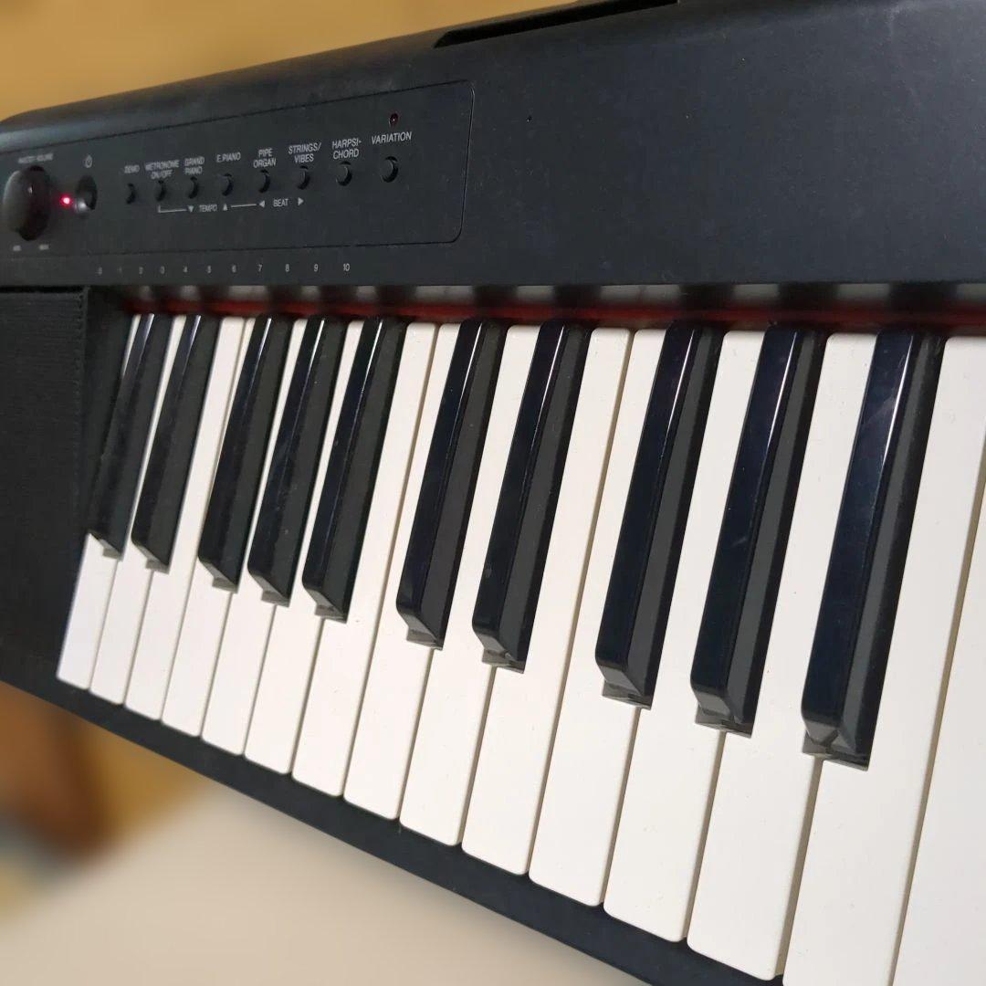 YAMAHA piaggero NP-11 電子キーボード ペダル付動作確認OK