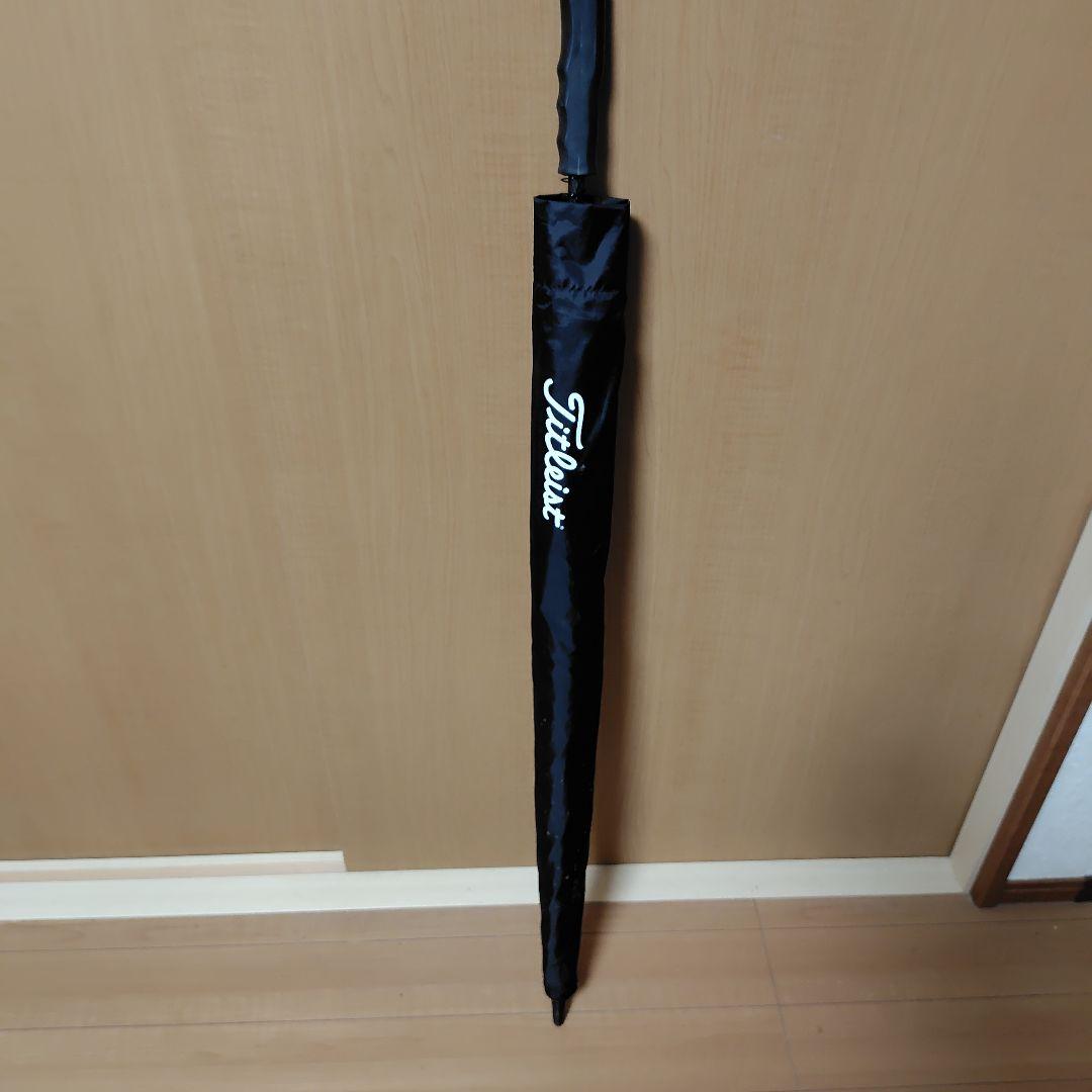 新品未使用　Titleist ゴルフ傘 黒/白　傘幅１５０ｃｍ