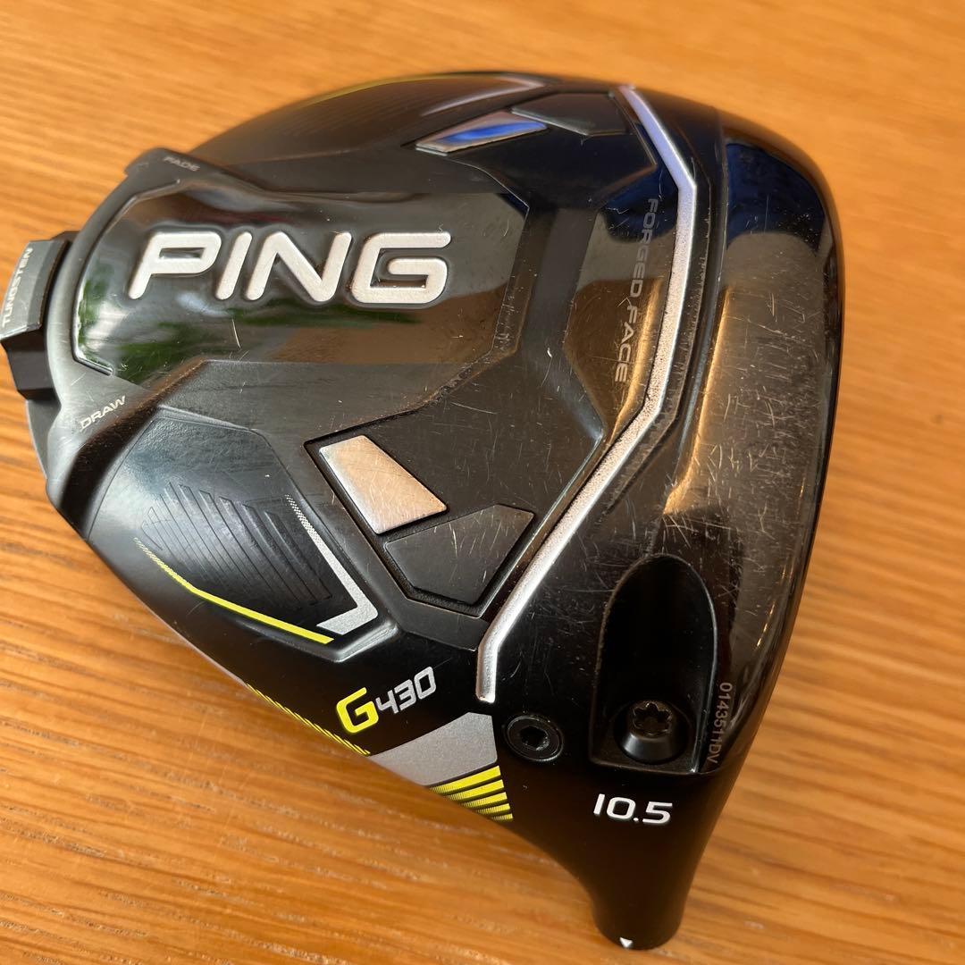 PING G430MAX ドライバーヘッド10.5度 カバー トルクレンチ付き