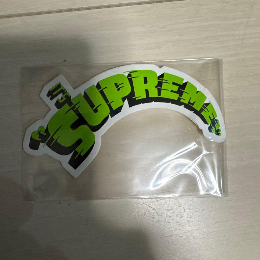 supreme it's supreme ステッカー　激レア