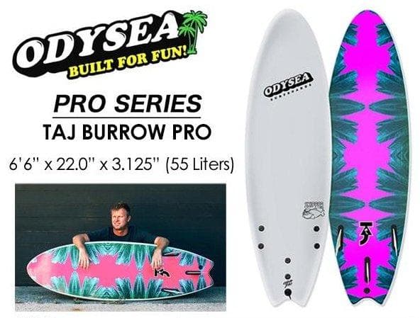 ODYSEA 　ソフトボード（TAJ BURROWモデル 6'6）